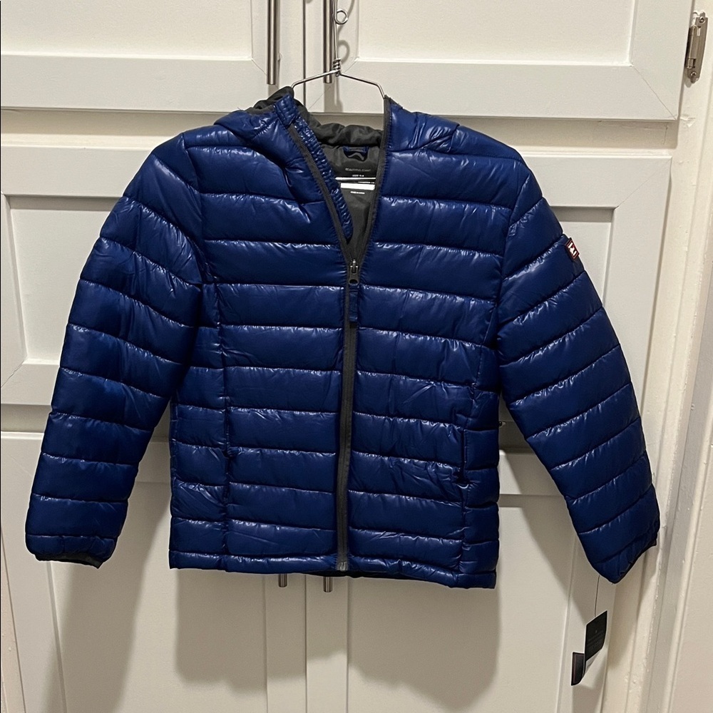 Kids Blue Puffer Jacket